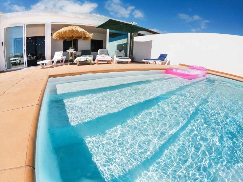 Villa Baroli Amplia Piscina Privada Climatizada Playa Blanca  Extérieur photo