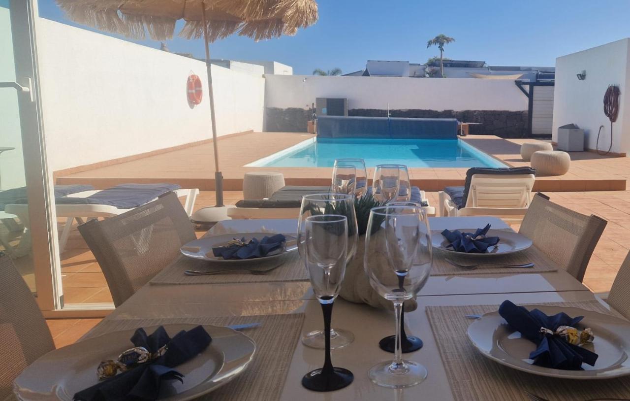Villa Baroli Amplia Piscina Privada Climatizada Playa Blanca  Extérieur photo